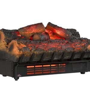Duraflame 3D Infrared Quartz Log Set Heater with Remote Control